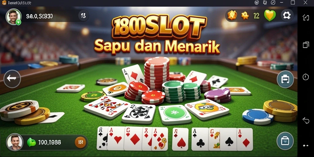 Gameplay seru Gaple di 180SLOT dengan visual menarik.