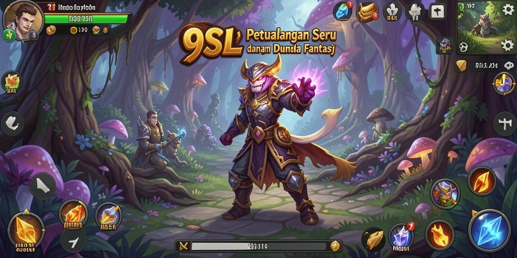 Tampilan gameplay 99SL yang mendebarkan dalam petualangan penuh warna.