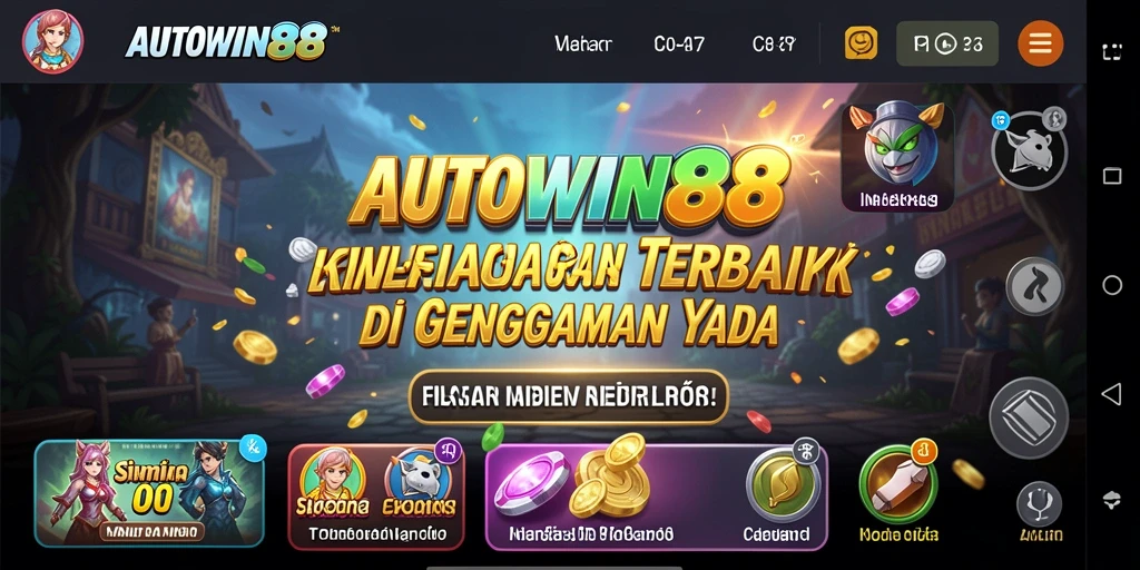 Tampilan gameplay dari AUTOWIN88 yang menarik dan interaktif.