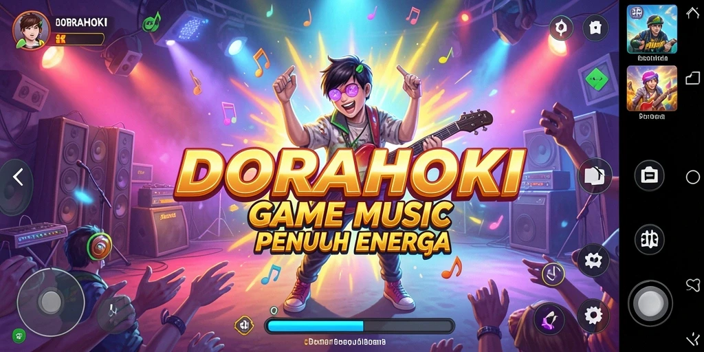 Screenshot gameplay DORAHOKI yang menyenangkan dan interaktif.