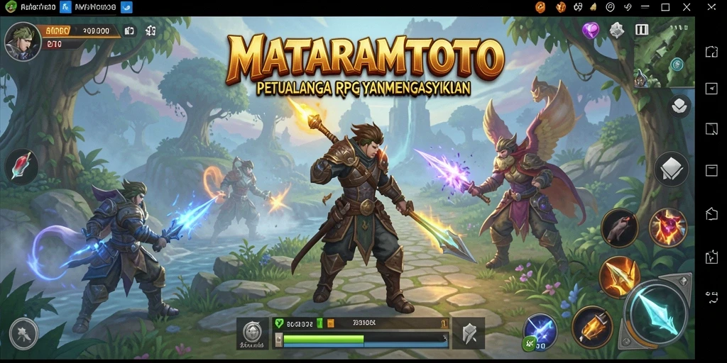 Tampilan gameplay MATARAMTOTO yang menarik dan menantang.