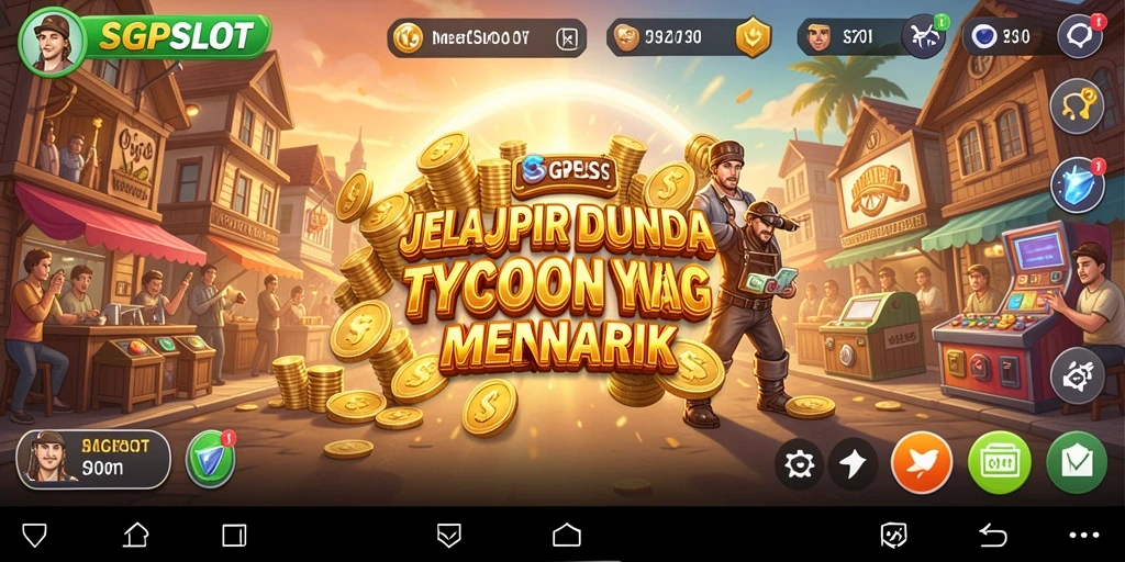 Tampilan gameplay SGPSLOT yang menarik dan penuh strategi Tycoon.