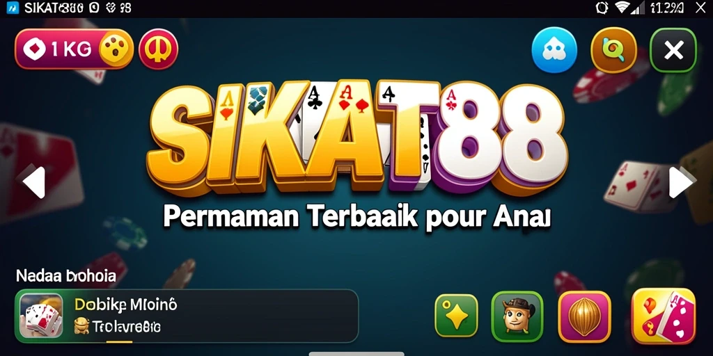 Tampilan gameplay menarik dari SIKAT88 dengan teman-teman.