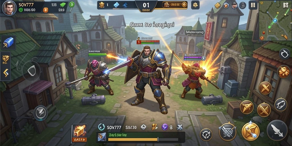 Gameplay seru dan menantang di SOV777.