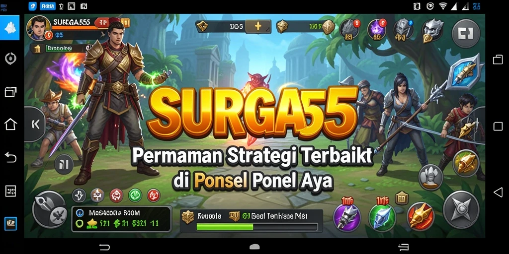 Gameplay seru dan strategi mendalam dalam SURGA55.