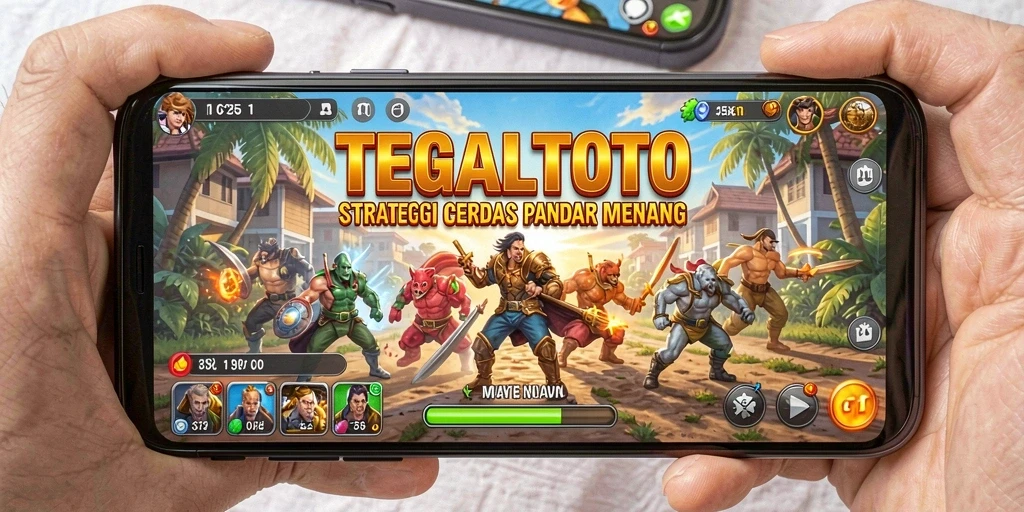 Tampilan gameplay TEGALTOTO yang seru dengan elemen strategi.