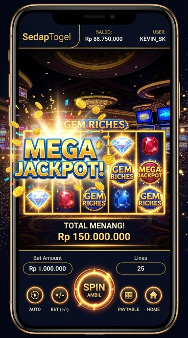 Proses pengunduhan aplikasi sedaptogel yang cepat dan aman.